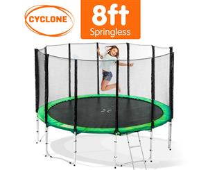 Cyclone 8ft Springless Trampoline