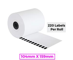 Dymo 4XL Compatible Extra Large 104x159mm Shipping Labels SD0904980 220 rolls