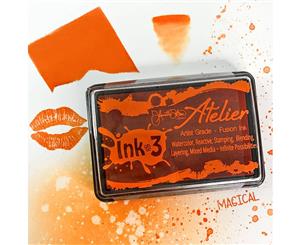 Ink On 3 - Artist Grade Fusion Ink Pad - Marigold Orange