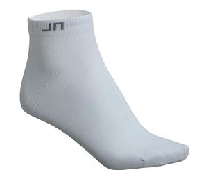 James And Nicholson Unisex Function Trainer Socks (White) - FU353