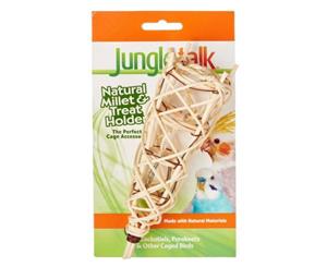 Jungle Talk Natural Millet & Treat Holder