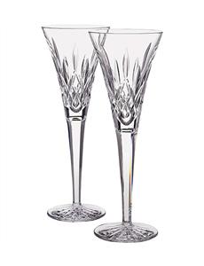 Lismore Classic Toasting Flute Pair