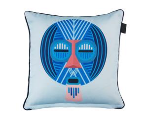 Mascarade Blue Cushion 40x40cm