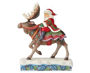 Merry Christ-Moose Figurine