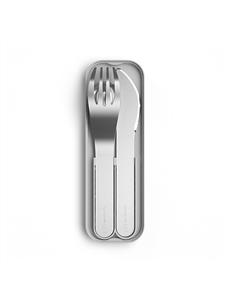 &Monbento Pocket Cutlery Set - Cotton