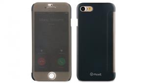 Muvit Folio Touch Case for iPhone X - Smokey Black