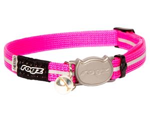 Rogz Alleycat 8mm Kitten Safeloc Collar Pink