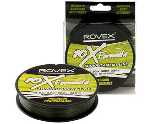 Rovex 10X Formula Monofilament Line 300m 30lb Green