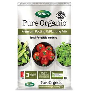 Scotts 10L Pure Organic Premium Potting and Planting Mix