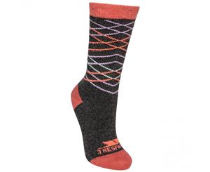 Trespass Womens Annika Mid Length Insulated Walking Socks - Carbon