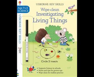 Wipe-Clean Investigating Living Things 7-8