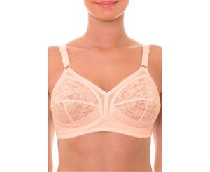 Womens Triumph Poesie Firm Support Bra Fresh Powder