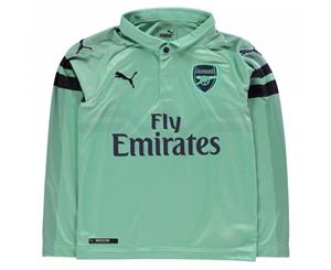 2018-2019 Arsenal Puma Third Long Sleeve Shirt (Kids)