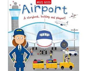 Airport (Mini Playbook)  A storybook  building and playmat