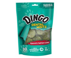 Dingo Dental Mintz Dog Treats 30 Pack