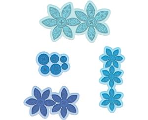 Heartfelt Creations Cut & Emboss Dies Buttons & Blooms 1.25inch To 4inch