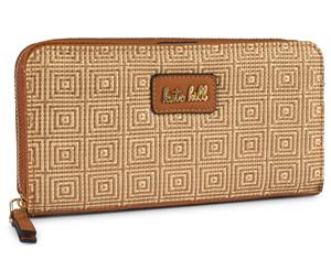 Kate Hill Dan Continental Wallet - Tan