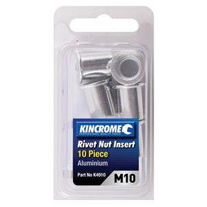 Kincrome M10 Rivet Nut Insert - 10 Pack