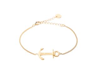 Paul Hewitt Anchor Spirit Bracelet - Gold