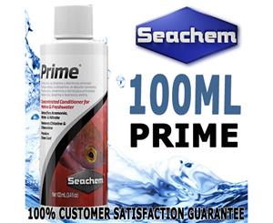 Seachem Prime Aquarium Water Conditioner Fresh Saltwater Fishtank