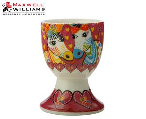 Set of 6 Maxwell & Williams Love Hearts Egg Cup - Zig Zag Zebras