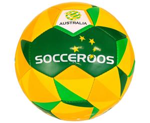 Summit Global Australian Socceroos Soccer Ball Size 5 Football PVC 30 Panel