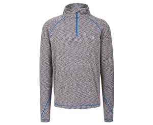 Trespass Mens Zayn Long Sleeve Active Top (Grey Marl) - TP3576