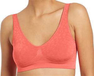 Ambra Women's Seamless Singles Shaper Bra - Hibiscus