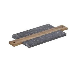 Coleman Marble & Acacia Rectangular Board 37x16cm