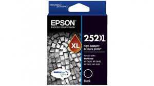 Epson 252XL High Capacity DURABrite Ultra Ink Cartridge - Black