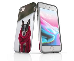 For iPhone 8 Case Protective Back Cover A Cold Day for the Dog