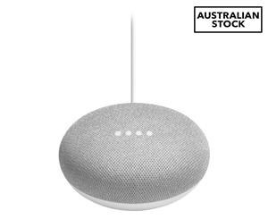 Google Home Mini Smart Speaker - Chalk