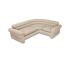 Intex Inflatable Large 257 x 203 x 76cm Corner Lounge Air Sofa/Couch Furniture