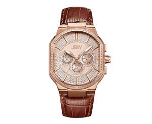 JBW Men 18K Rose Gold-Plated Stainless Steel Watch J6342C