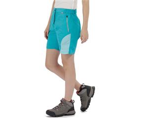 Regatta Womens/Ladies Sungari Lightweight Durable Walking Shorts - Aqua/Horizon