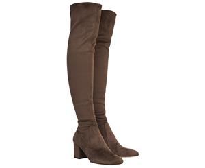 Reiss Margi Suede Over-The-Knee Boot