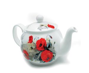 Roy Kirkham Teapot Poppy