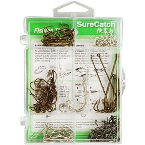 Surecatch Assorted Hooks 140 Pieces