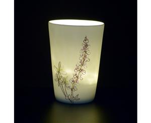 Tea Light Votive - Painted Delphinium