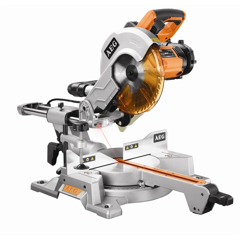 Aeg 254mm mitre deals saw