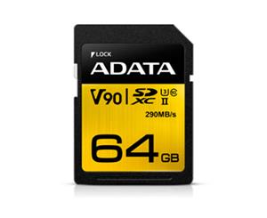 ADATA Premier One SDXC Card 64GB Class 10 UHS-II