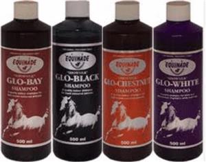 Equinade Pooches n Cream Glowsilk Shampoo Dog Cat Dark Brown 250ml (E9129)