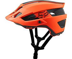 Fox Flux Rush Bike Helmet Atomic Orange