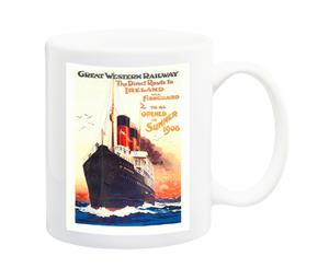 Great Western Railway Ireland Travel Poster Mug - 11 Fluid Oz