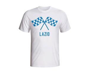 Lazio Waving Flags T-shirt (white)