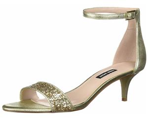 Nine West Women's Leisa Metallic Heeled Sandal