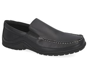 Tommy Hilfiger Men's Kerry Slip-On Shoes Loafers - Black