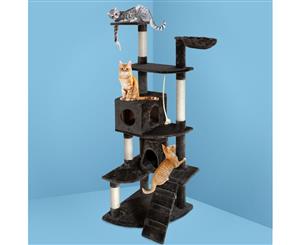 i.Pet Cat Tree Trees Scratching Post Scratcher Tower Condo House Furniture Wood 193cm