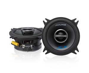 Alpine SPS-410 4" 45W RMS Type-S Coaxial Speakers