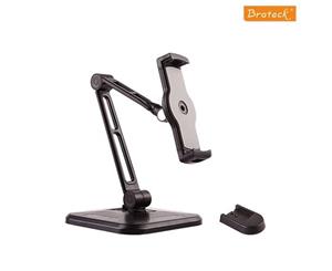 Brateck Lumi PAD28-01 2-IN-1 MULTI-PURPOSE TABLET HOLDER Phone/Tablet desktop stand. Ideal for 4.7''~12.9'' devices Max load 1Kgs Rotate tilt and s